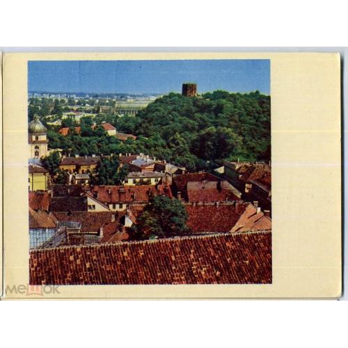 Вильнюс Вид Вильнюсского замка 1972  
