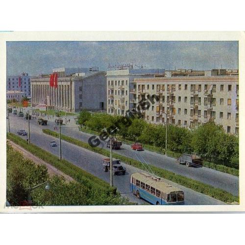 Волгоград Проспект имени В.И. Ленина 1967  