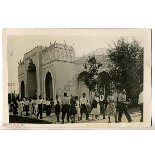     ВСХВ Павильон Казахской ССР фото Шайкина 26.11.1939  