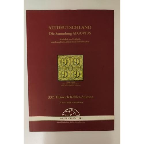 Altdeutschland die Sammlung ALGOVIUS 2008