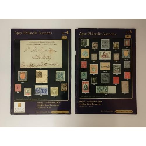 Apex Philatelic Auctions 2009 i 2010