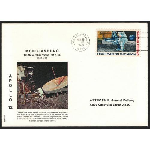 США 1969 - кпд космос Apollo12