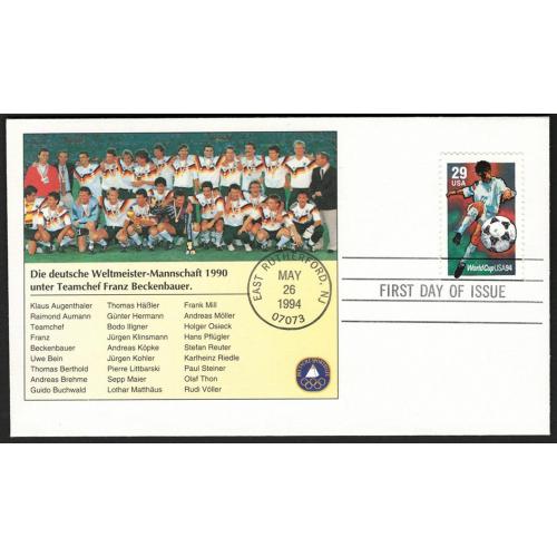США 1994 - кпд футбол німецька команда 