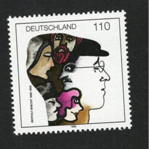 Німеччина 1998 Брехт - Michel Nr. 1972 ** MNH