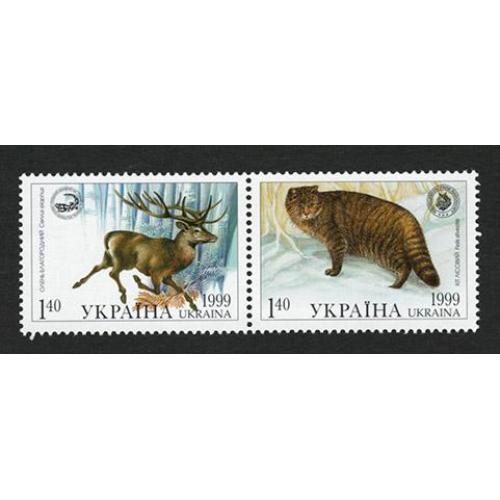 Україна 1999 тварини - Michel Nr. 321-322 ** MNH