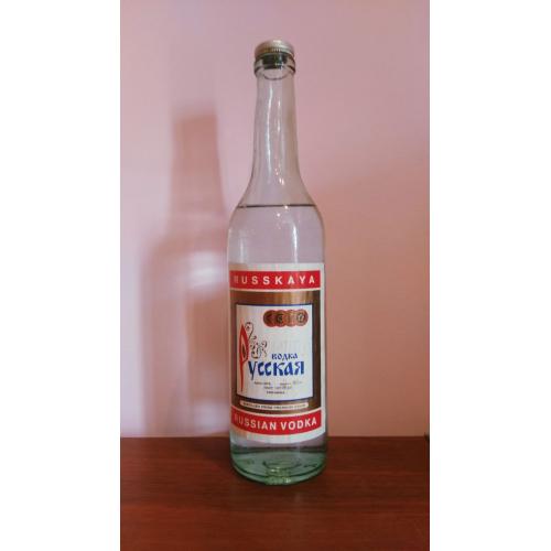 Раритетная русская водка бутылка водки 1995 год СССР Львовская Горілка 