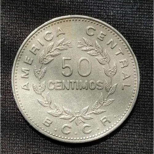 Коста-Рика 50 сантимо 1975