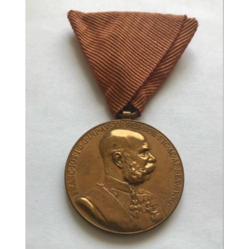 Австро-Венгрия.Медаль в честь 60 -летия Ф,И.