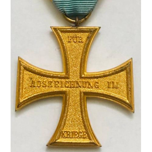 Мекленбург-Шверин. Крест за военные заслуги 2-й степени, 1914 г.Состояние СУПЕР.