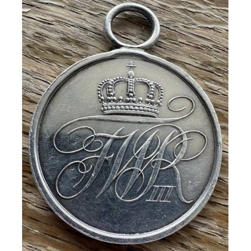 Пруссия.«За заслуги перед государством».Серебро.Состояние UNC.(Зеркальный Блеск).