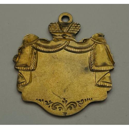 Жетон Царской Росии 84 пробы.Серебро в позолоте.