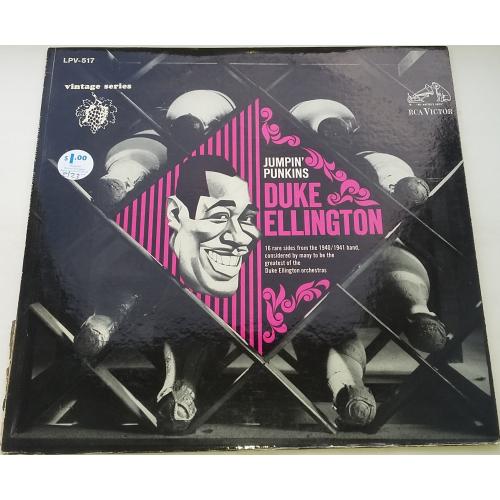 DUKE ELLINGTON Jumpin' Punkins LP, Mono VG+/VG-