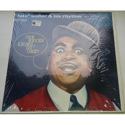 FATS WALLER &amp; HIS RHYTHM One Never Knows, Do One? LP VG/EX