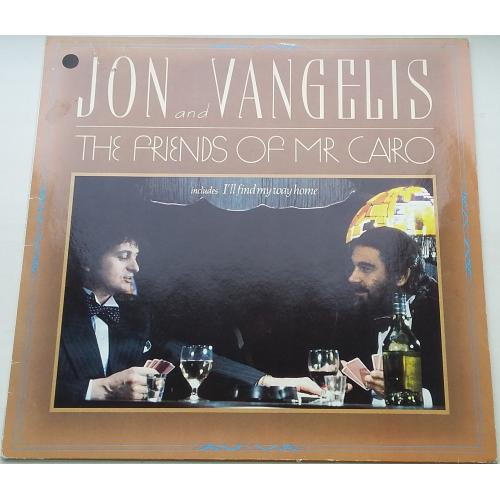 JON AND VANGELIS The Friends Of Mr. Cairo LP VG+/VG++ 