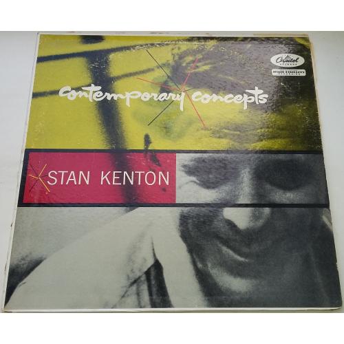 STAN KENTON Contemporary Concepts LP VG+/G+