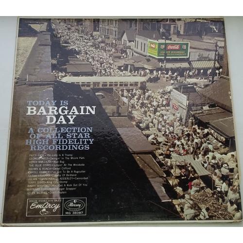 VARIOUS Today Is Bargain Day - A Collection Of All Star High Fidelity Recordings LP VG+/G+