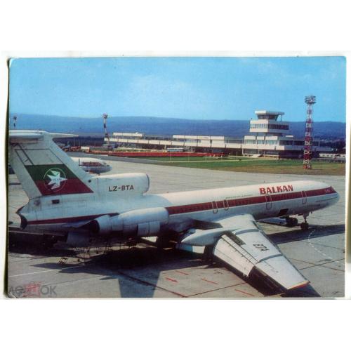Аэропорт. Варна. Болгария.  Airport. 1978  г.