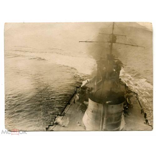 Флот. Корабли. Ленинград. Фотография Ленсовета. 1925 год. 12 х 15 см.