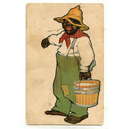 Негр. Малыш. Изд. Theo Streofer. 