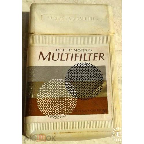 Сигареты. "Multifilter". Пачка. (без сигарет). Philip Morris. USA.