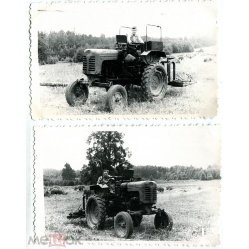 Трактор. 2 фотографии.