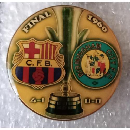 футбол Барселона-Бирменгем Сити финал кубка Ярмарок 60 г.