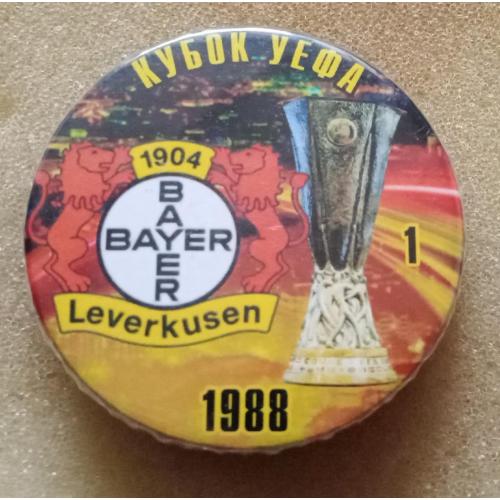 футбол Байер-04 обладатель Кубка УЕФА 88 г.