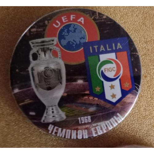 футбол Италия Чемпион Европы 68 г.