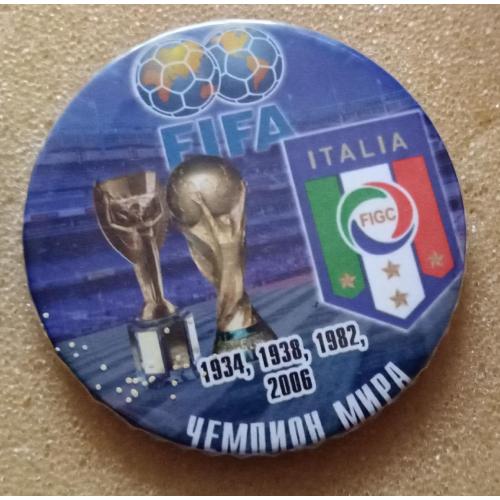 футбол Италия Чемпион мира 34,38,82,06 г.