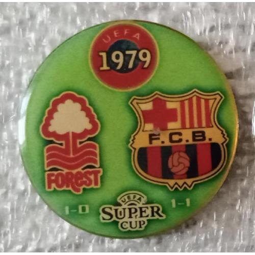 футбол Ноттингем Форест-Барселона Суперкубок 79 г.