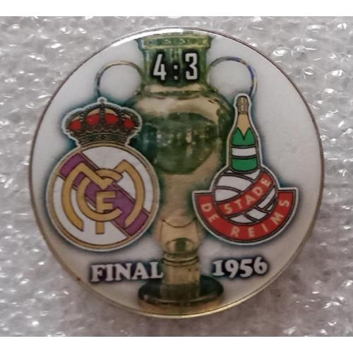 футбол Реал Мадрид-Реймс финал КЕЧ 56 г.