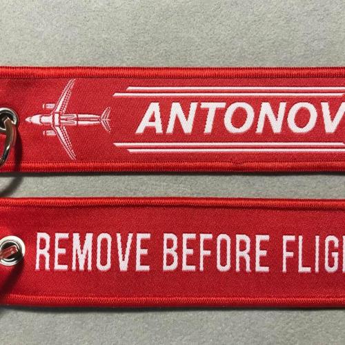 Брелок ремувка Remove Before Flight Удалить перед полетом Ан- 178 авиация ANTONOV Антонов тип 2