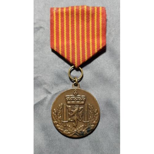 Норвегия медаль за службу в армии haeren for fred og frihet За Національну Службу Норвезької Армії