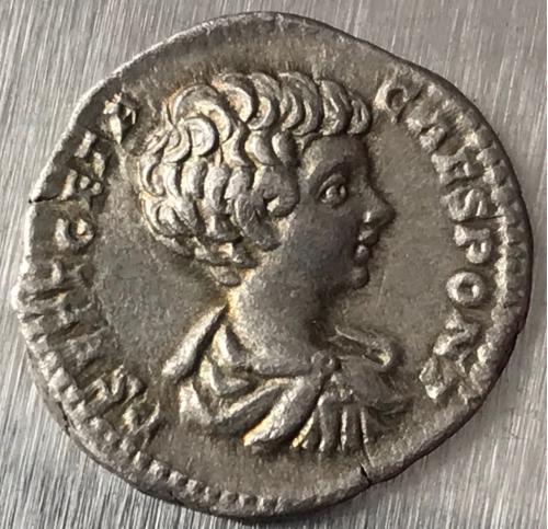 Рим Империя Публий Септимий Гета Publius Septimius Geta 211 г 3,31 грамма денарий = 75 $ баксов