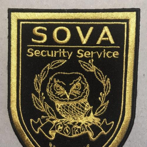 Шеврон нашивка СОВА SOVA Security Service