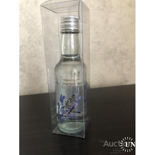 Алкоминималистика. Ликер Taiwan Lavender Liquor, Тайвань, коллекционная мини-бутылочка 0,05 л