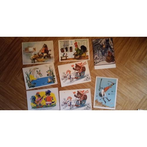 Продам открытки СССР ,125шт разные
