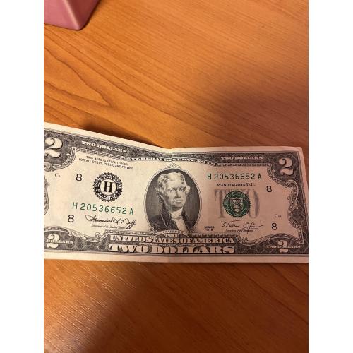2 долари США, 1976 року