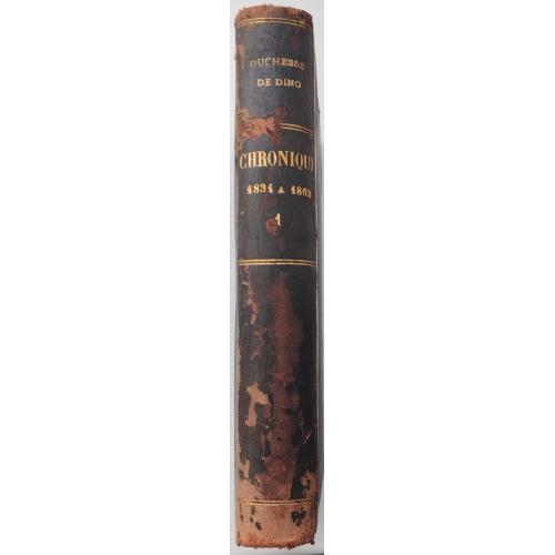 161,64 Хроника 1831–1862 гг. Chronique. Plon, Париж, 1909 г. Том 1.Принцесса Радзивилл.