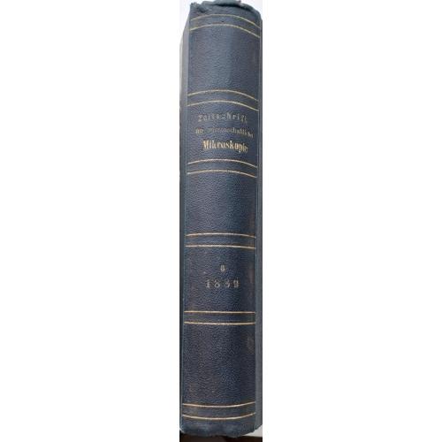 274.67   Микроскопия. Zeitschrift fur wissenschaftliche Mikroskopie Dr. W.J. Behrens 1889 г.t. 6.