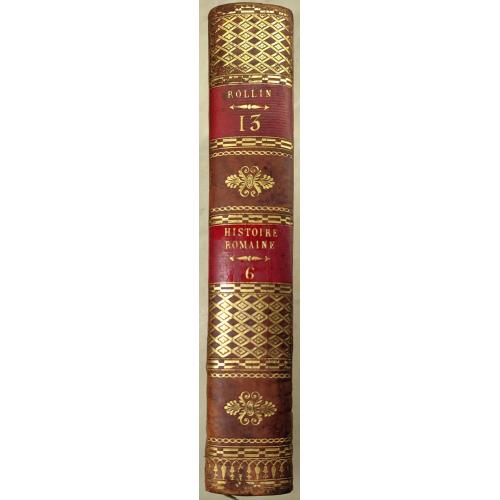 2840.53 Полные произведения Роллена, Oeuvres completes Dr ch. Rollin.1867 t.6