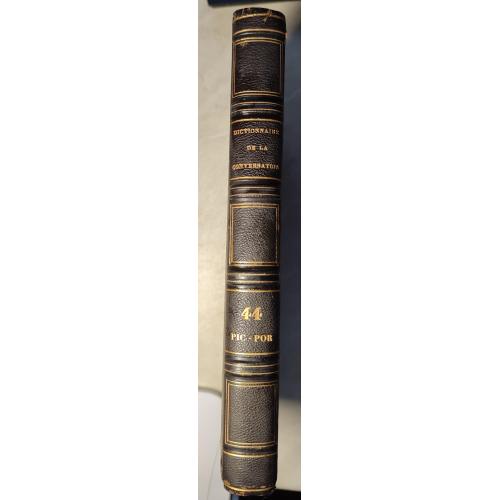 3053.58 Словарь раз. и чтения.1836 г. Dictionnaire de La Conversation Et de La Lecture №44