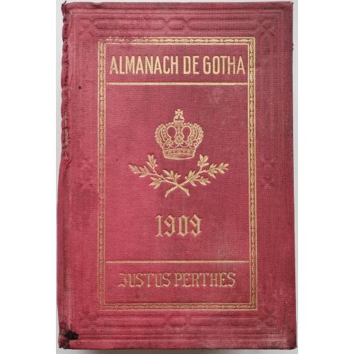 414.70 Справочник. Го́тский альмана́х (Almanach de Gotha) 1909 г.