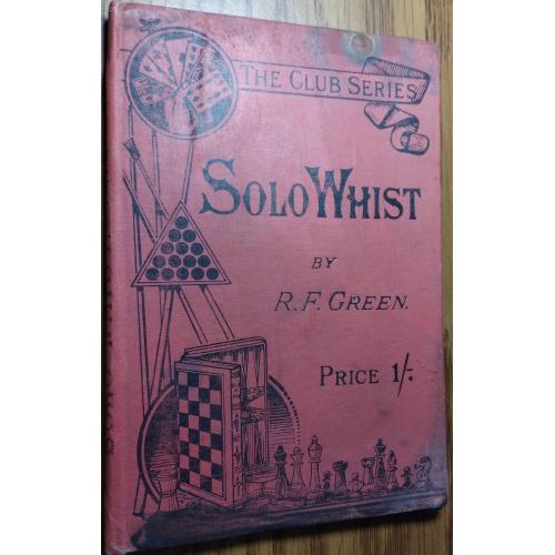 425.70 Игра.Старинный сольный вист. 1911 г. Solo Whist by R.F. Green.