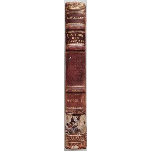 83.62  История французов. Lavallee.1598-1789г.г. Histoire des Francais.1838. tome 2.