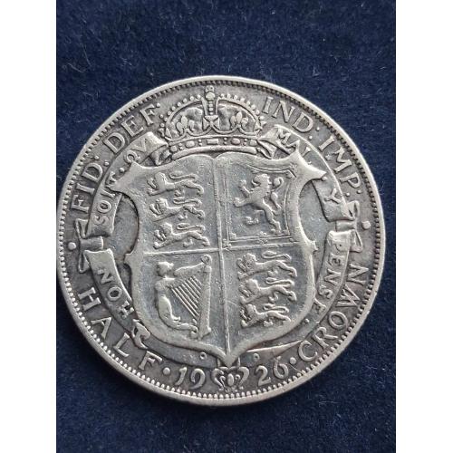 1/2 кроны  Великобритании 1926 г.