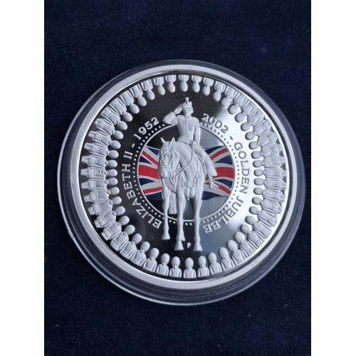 1 доллар, Австралия 2002 г. Золотой юбилей (Серебро)