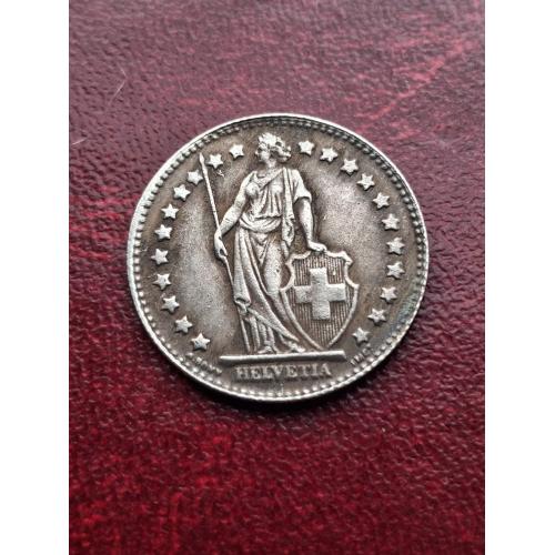 1 франк Швейцария 1896 г.