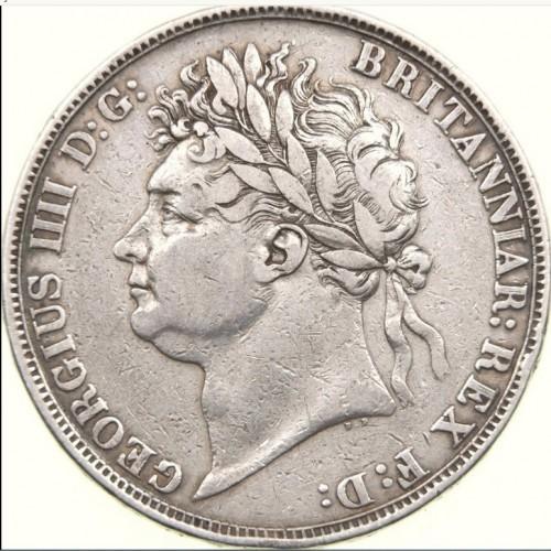 1 крона  Великобринания 1822 г. (серебро)