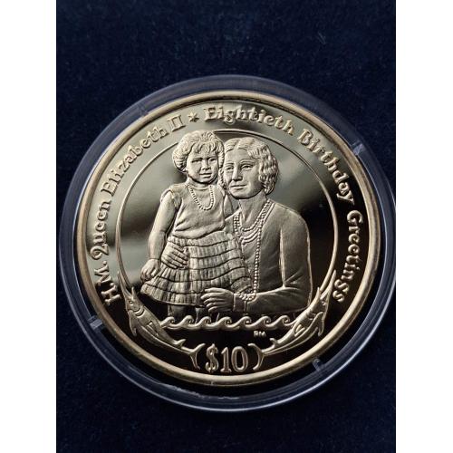 10 долларов Виргинские острова 2006 г. (серебро)